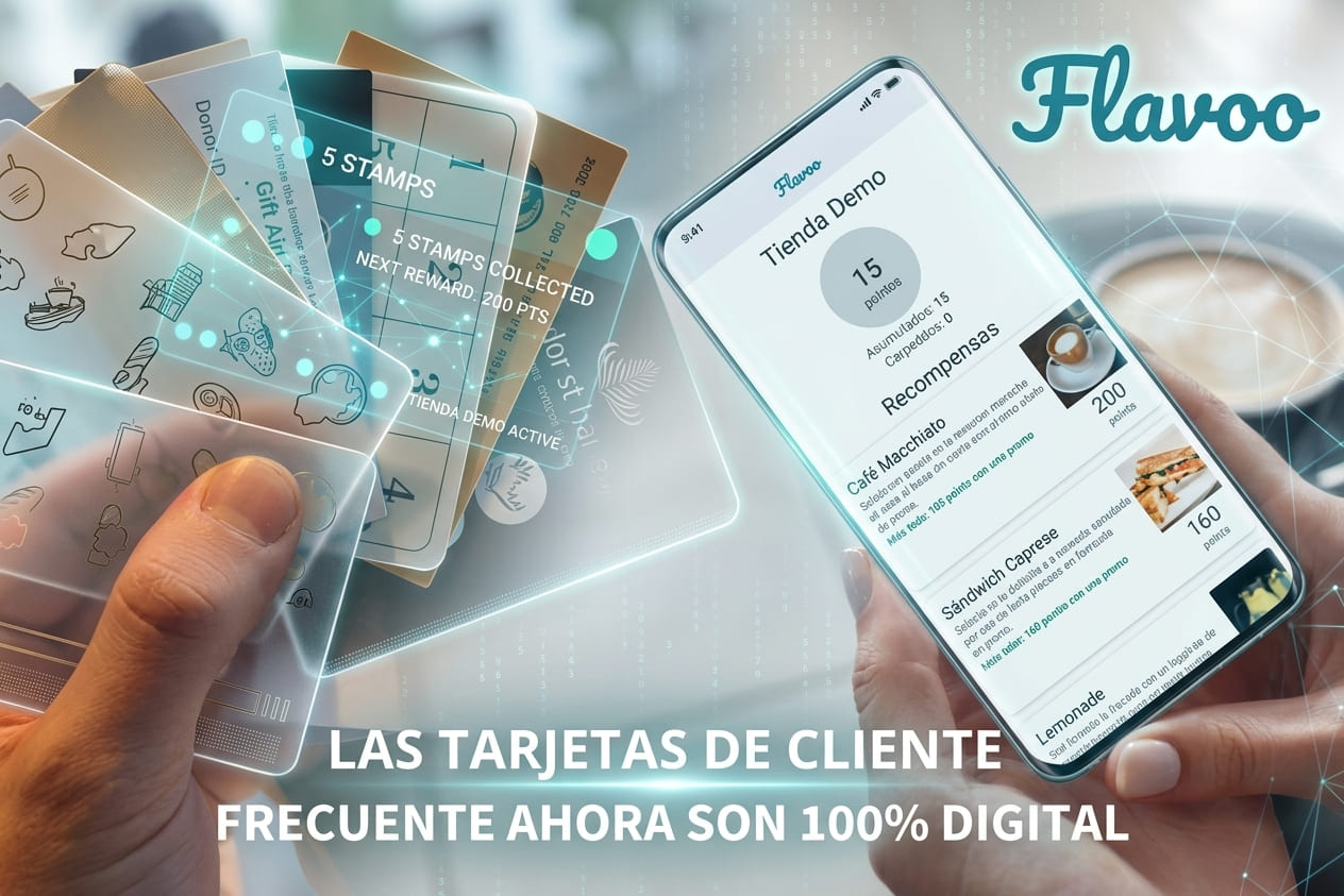 Tarjetas de fidelización FLAVOO